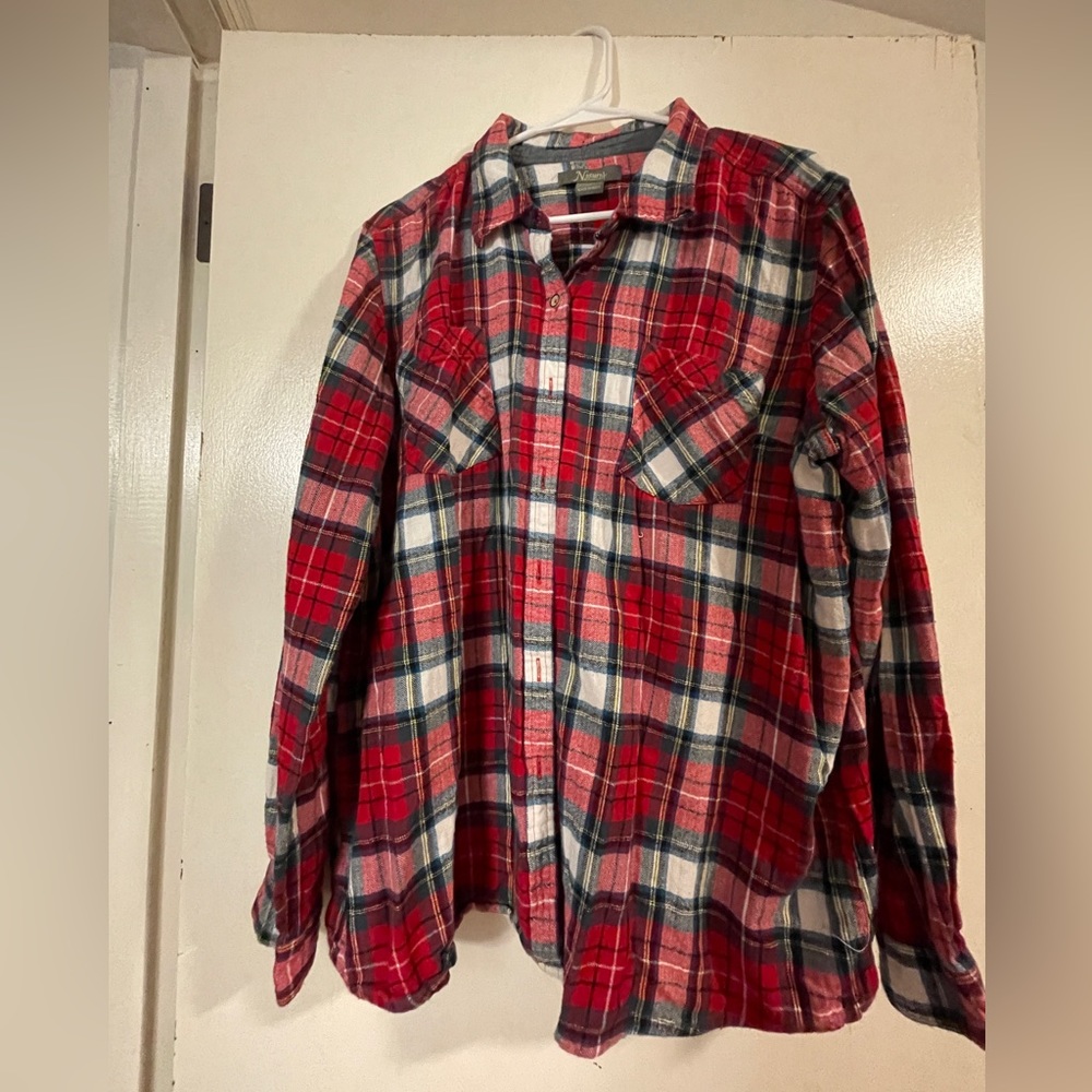 Plus size flannel